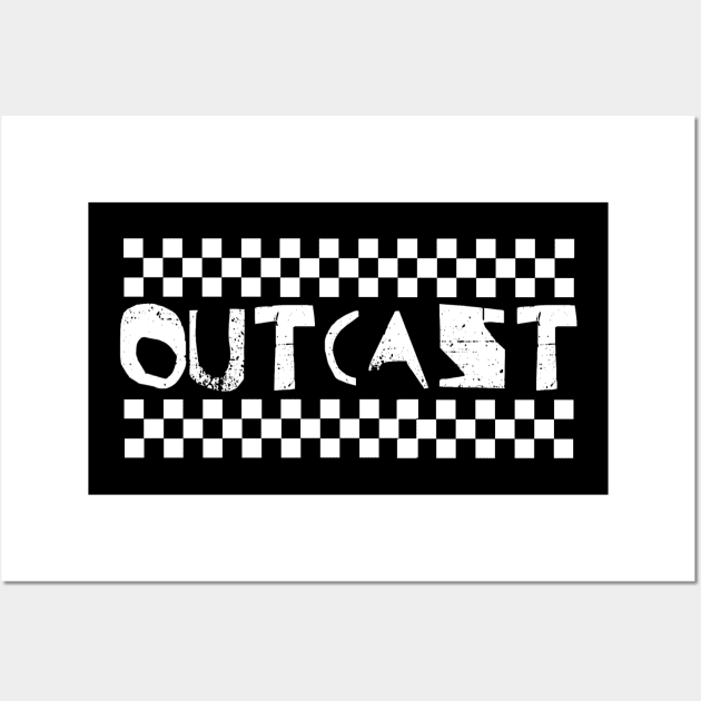 OutCast Checker Wall Art by adorkabledustinwood